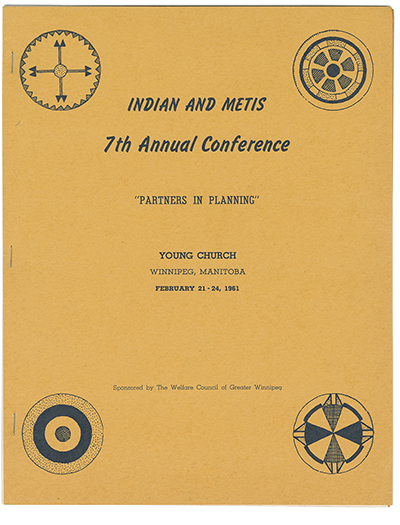 Archives of Manitoba, Beatrice Brigden fonds, Indian and Metis Association conference, 1961